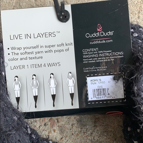 Cuddl Duds Infinity Scarf - Picture 5 of 7